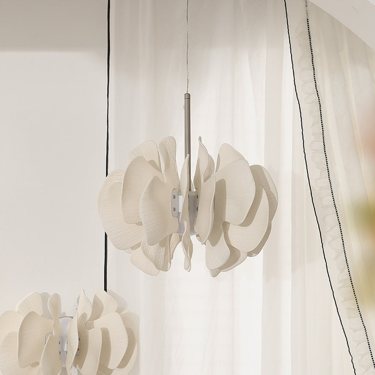 
Petalisse Ivory Ceramic Petal Pendant Light