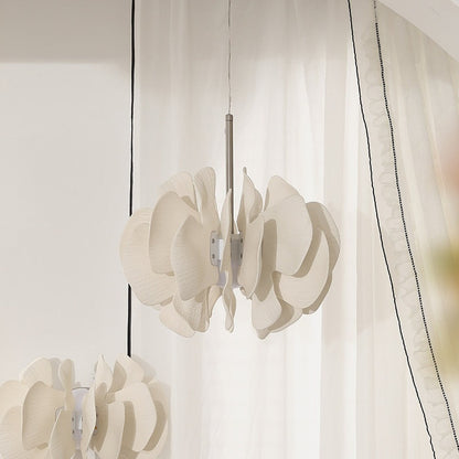 Petalisse Ivory Ceramic Petal Pendant Light