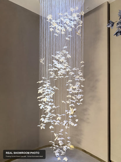 Orchivelle Ceramic Grand Cascade Chandelier