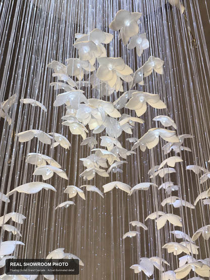 Orchivelle Ceramic Grand Cascade Chandelier